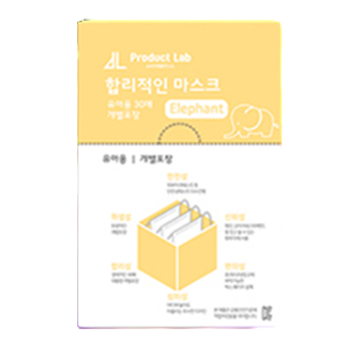 프로덕트랩 합리적인 마스크 사각타입 유아용 제품 이미지