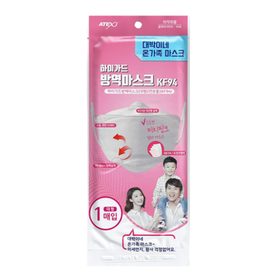 아텍스 브랜드의 제품 하이가드 방역마스크 대형 연분홍 KF94