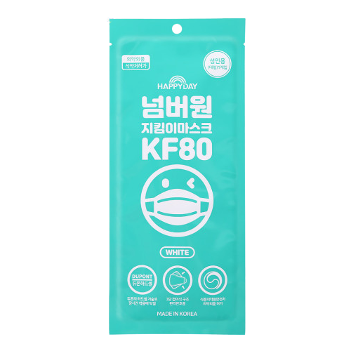 넘버원 지킴이마스크 KF80