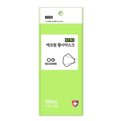 황사마스크 KF80 대형