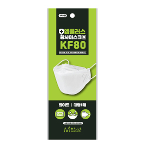 황사마스크 KF80 대형