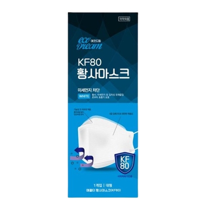 에콜터 황사마스크 KF80 대형