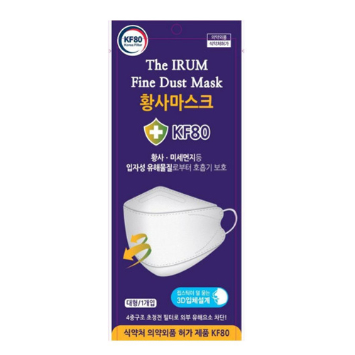 더이룸 황사마스크 KF80 대형 제품 이미지