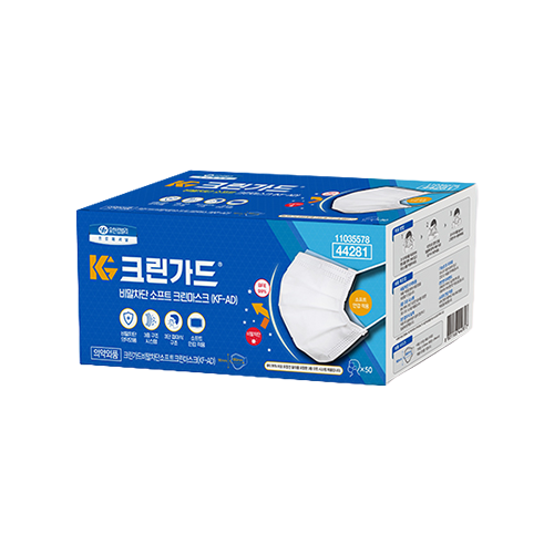 크린가드 비말차단 소프트 크린마스크(KF-AD) 제품 이미지