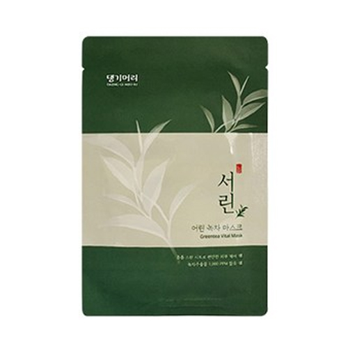 댕기머리 서린 어린 녹차 마스크 제품 이미지