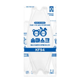 숨마스크 브랜드의 제품 황사 미세먼지 방역용 마스크 KF94 소형