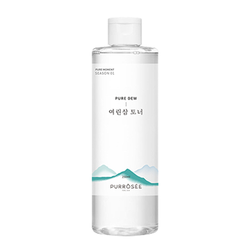 퓨어로제 퓨어 듀 여린삼 토너 제품 이미지