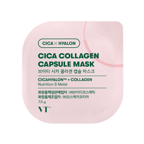 VT COSMETICS 시카 콜라겐 캡슐 마스크 제품 이미지