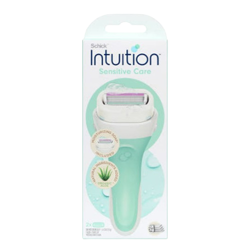 쉬크 브랜드의 제품 인튜이션 내추럴 면도기