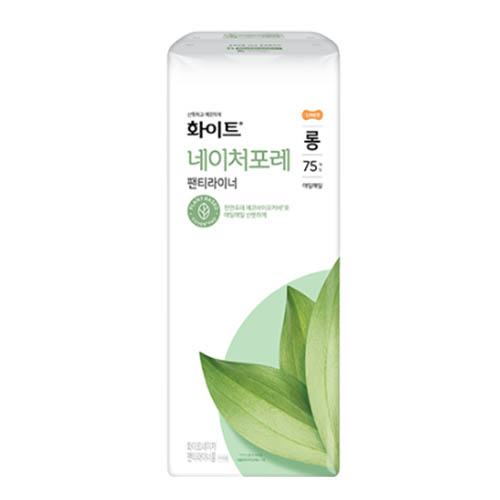화이트 네이처포레 팬티라이너 롱 제품 이미지