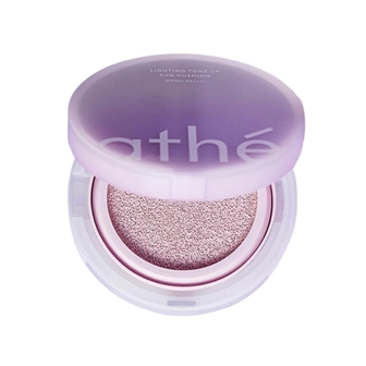 아떼 브랜드의 제품 비건 릴리프 라이팅 톤 업 선쿠션 [SPF50+/PA++++]