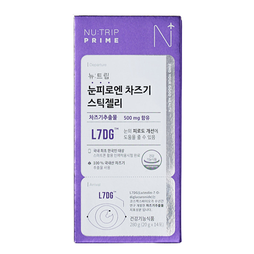 뉴트립 뉴트립 프라임 눈피로엔 차즈기 스틱젤리 제품 이미지