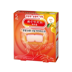 멕리듬 브랜드의 제품 온열 순환 스팀 아이마스크 [유자향]