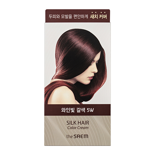 더샘 실크 헤어 컬러 크림 새치커버 제품 이미지