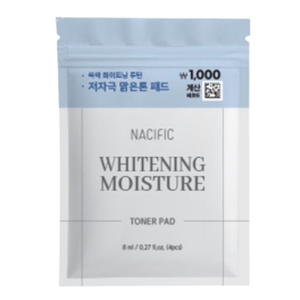 화이트닝 모이스처 토너패드