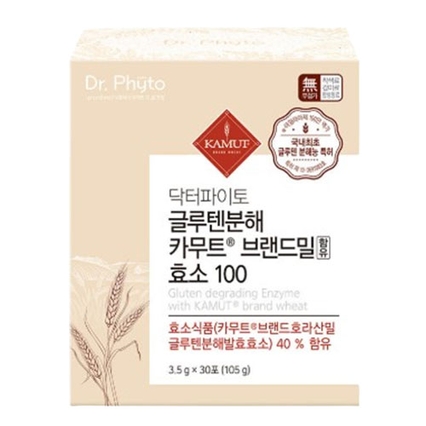 글루텐분해 카무트 브랜드밀 함유 효소 100