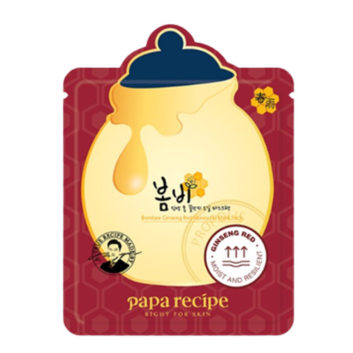 파파레서피 봄비 진생 홍 꿀단지 오일 마스크팩  제품 이미지