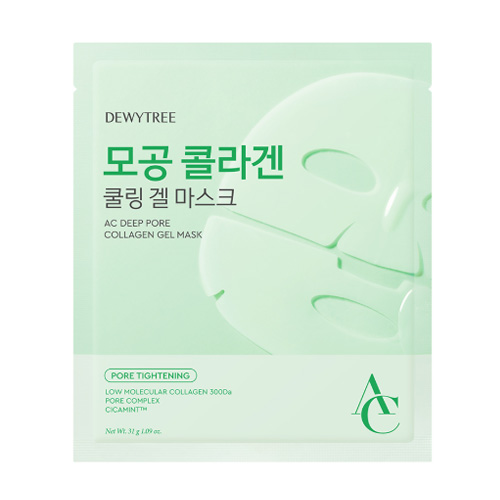 듀이트리 AC 딥 모공 콜라겐 겔 마스크 제품 이미지