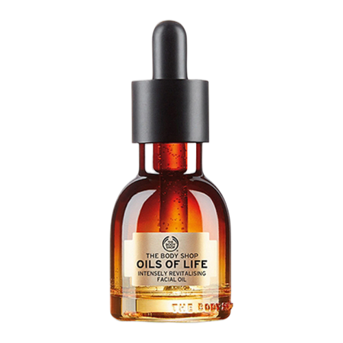 더바디샵 브랜드의 제품 오일 오브 라이프 인텐스 리바이탈라이징 훼이셜 오일