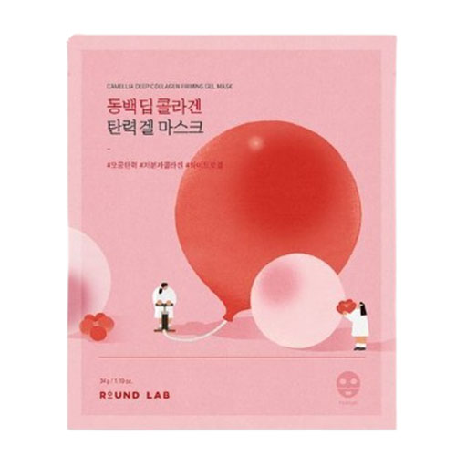 라운드랩 동백 딥 콜라겐 탄력 겔 마스크 제품 이미지