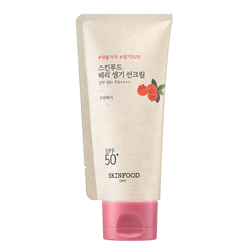 스킨푸드 베리 생기 선크림 [SPF50+/PA++++] 제품 이미지