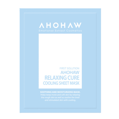 아오와 브랜드의 제품 릴렉싱큐어 쿨링 시트 마스크