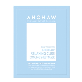 아오와 브랜드의 제품 릴렉싱큐어 쿨링 시트 마스크