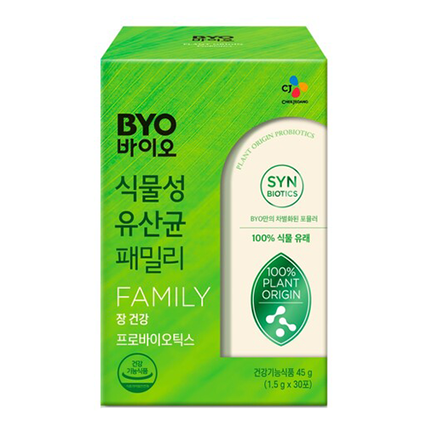 식물성 유산균 패밀리