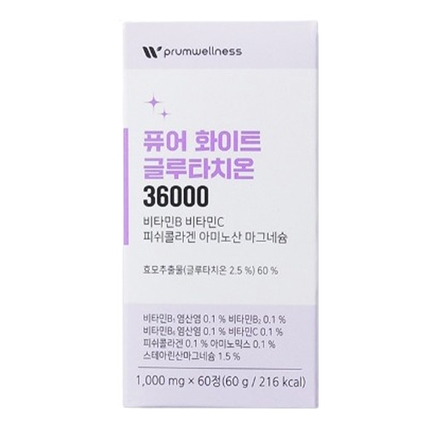 퓨어 화이트 글루타치온 36000