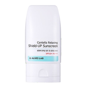 얼라이브랩 브랜드의 제품 센텔라 릴렉싱 쉴드 업 크림 [SPF50+/PA+++]