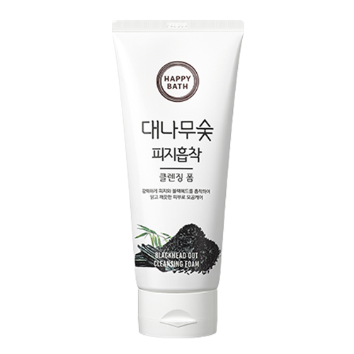 해피바스 대나무숯 피지흡착 클렌징 폼 제품 이미지