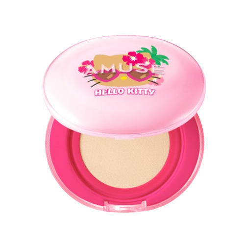 어뮤즈 브랜드의 제품 (태닝 헬로키티 에디션) 듀 파워 비건 쿠션 [SPF50+/PA++++]