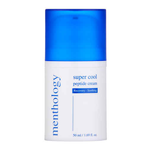 멘톨로지 브랜드의 제품 슈퍼쿨 펩타이드크림