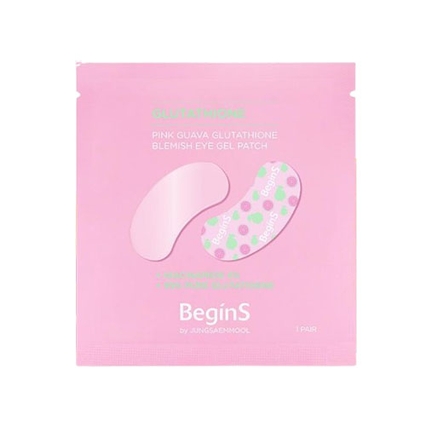 핑크 구아바 글루타치온 흔적 아이 겔 패치