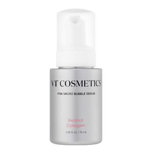 VT COSMETICS 레티놀 콜라겐 핑크 마이크로 버블 세럼 제품 이미지