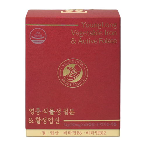 영롱 식물성 철분 & 활성엽산 제품 이미지