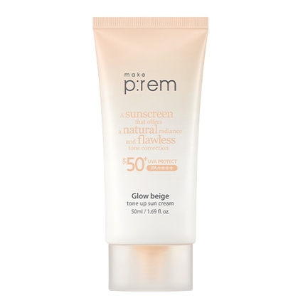 글로우 베이지 톤업 선크림 [SPF50+/PA++++]