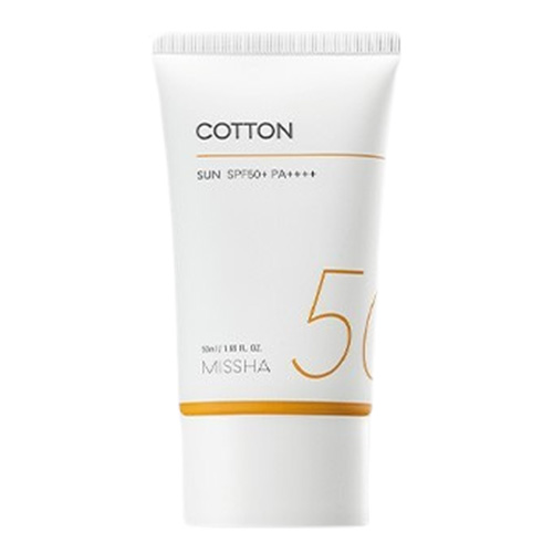 미샤 올 어라운드 세이프 블록 코튼 선크림 [SPF50+/PA++++] 제품 이미지
