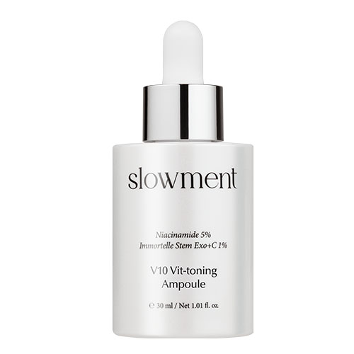 슬로먼트 브랜드의 제품 V10 빛토닝 앰플