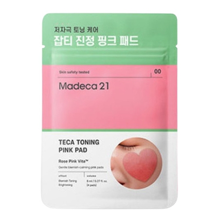 테카 토닝 핑크 패드