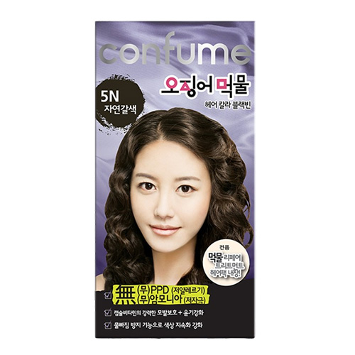 과일나라 먹물 헤어칼라 블랙빈 제품 이미지