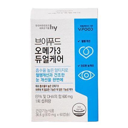 브이푸드 오메가3 듀얼케어