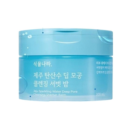 제주 탄산수 딥 모공 클렌징 셔벗 밤