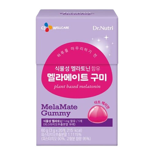  닥터뉴트리 식물성 멜라토닌 함유 멜라메이트 구미 제품 이미지