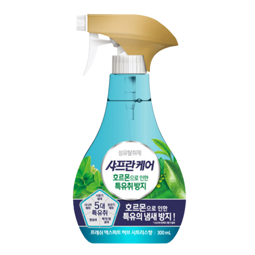 샤프란케어 프레쉬 엑스퍼트 섬유탈취제 [시트러스] 제품 이미지