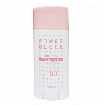 파워블록 톤업 선스틱 핑크 [SPF50+/PA++++]