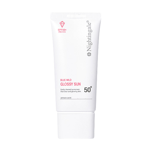 나이팅게일 브랜드의 제품 블루 마일드 글로시 선 [SPF50+]