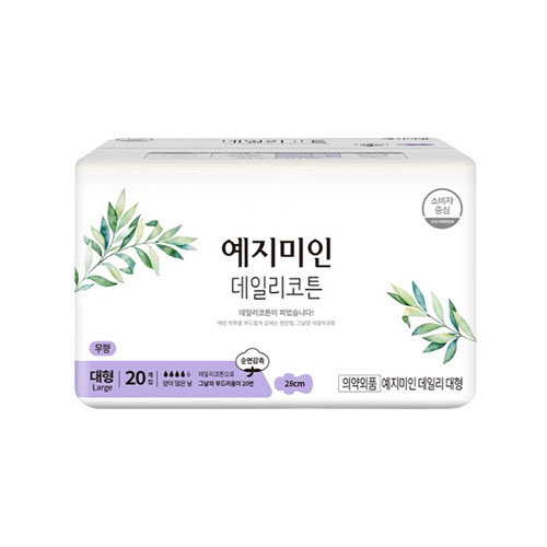 예지미인 데일리코튼 대형 제품 이미지