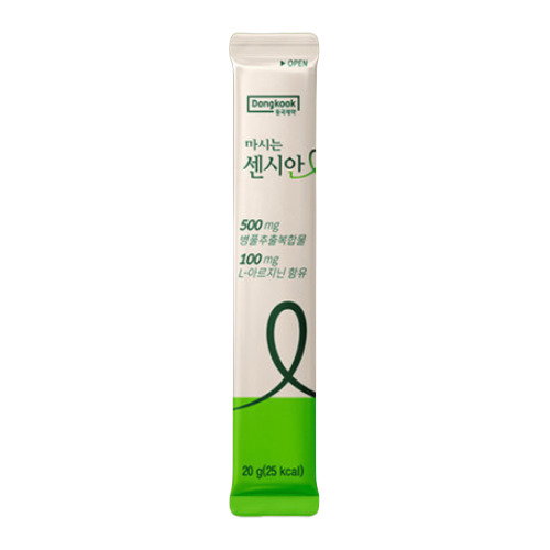 센시안 브랜드의 제품 마시는 센시안