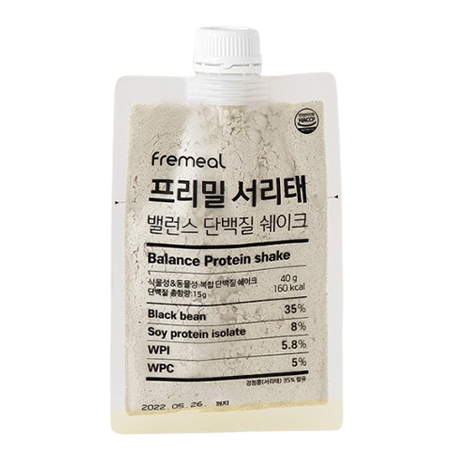 프리밀 밸런스 단백질 쉐이크 [서리태] 제품 이미지